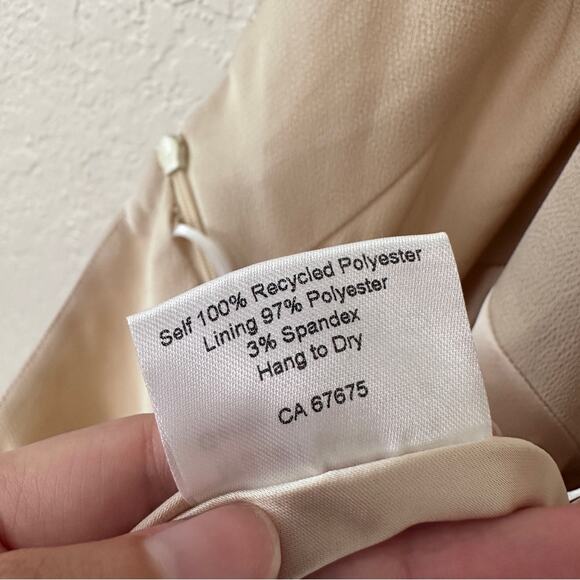 Park & Fifth Cooper Dress In Champagne Large - Picture 5 of 8